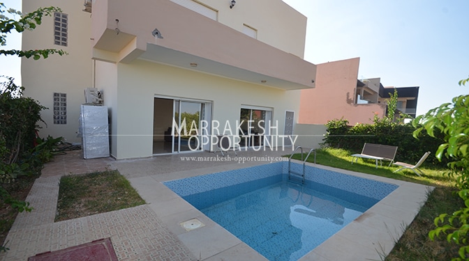 Location villa moderne dans une prestigieuse résidence