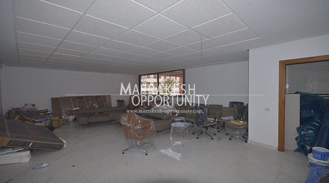 Location d&rsquo;un bureau idéalement situé au cœur de Guéliz