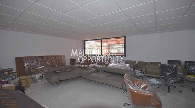 Location d&rsquo;un bureau idéalement situé au cœur de Guéliz