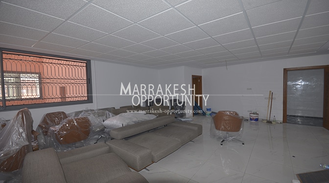 Location d&rsquo;un bureau idéalement situé au cœur de Guéliz