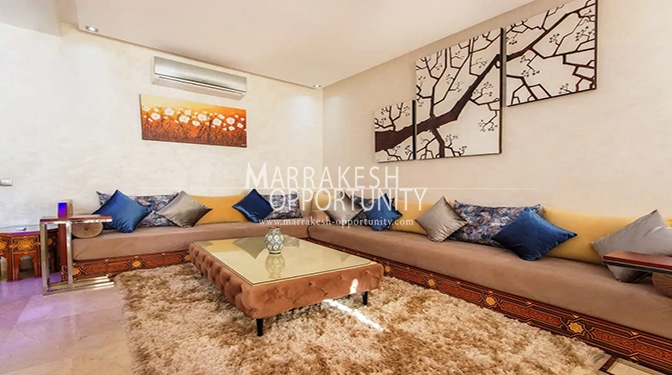 Furnished Villa for Seasonal Rental in Agdal