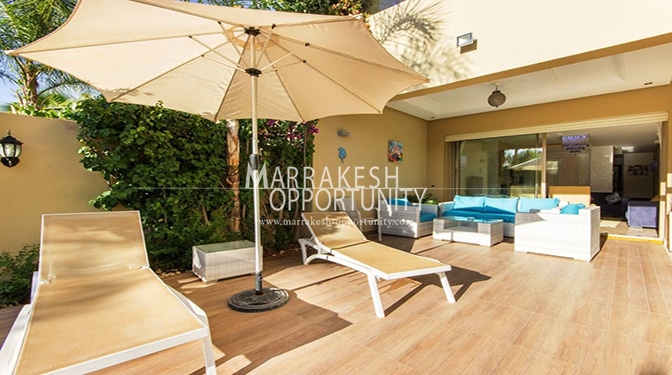 Furnished Villa for Seasonal Rental in Agdal