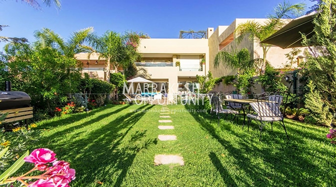 Furnished Villa for Seasonal Rental in Agdal