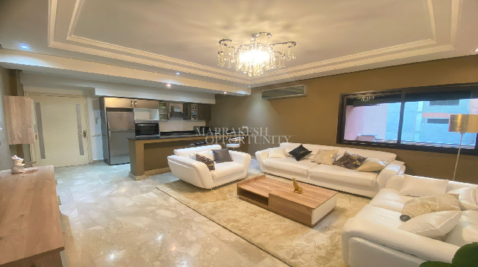 Modern Furnished Studio for Long-term Rental in Gueliz