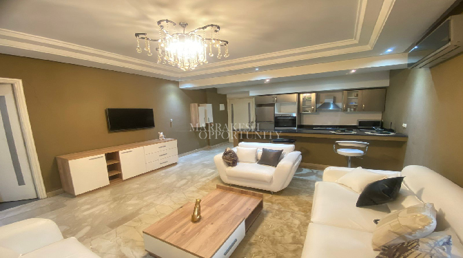 Modern Furnished Studio for Long-term Rental in Gueliz