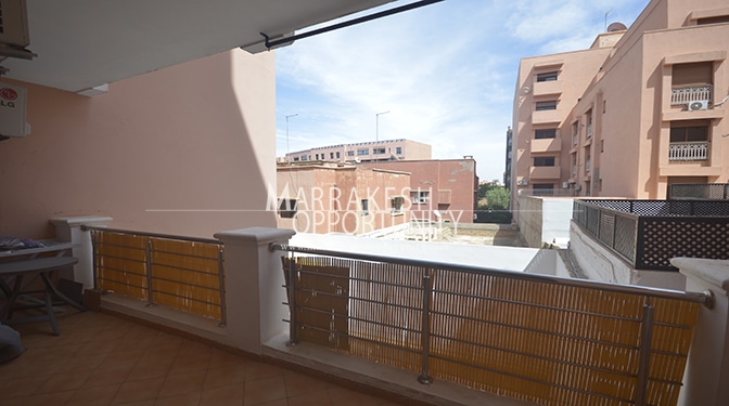 Modern Furnished Studio for Long-term Rental in Gueliz