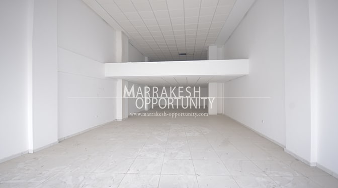 Location magasin situé sur boulevard Abdelkrime khetabi