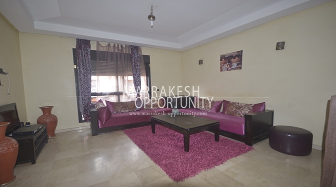 Prestigieux Appartement en location annuelle à la palmeraie