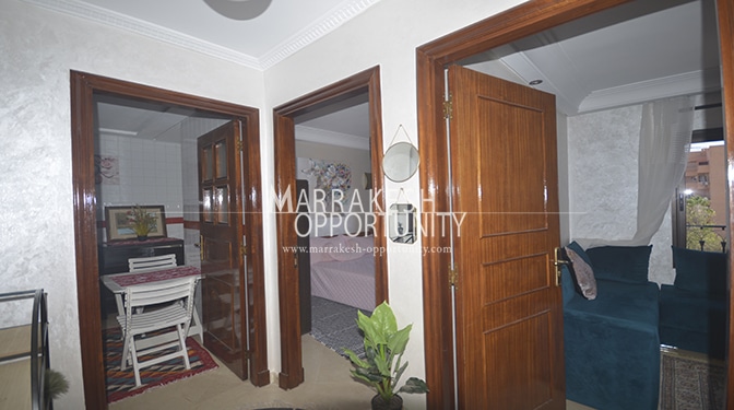 Furnished Studio for Long-term Rental in Gueliz