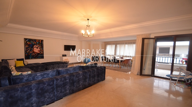 Location appartement meublé de haut standing à Marrakech