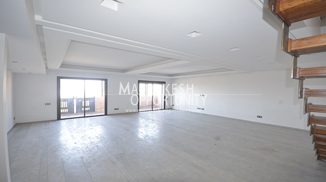 Location duplex avec un grande terrasse Marrakech