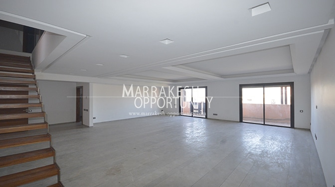 Location duplex avec un grande terrasse Marrakech