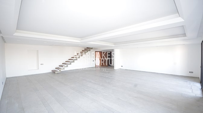 Location duplex avec un grande terrasse Marrakech