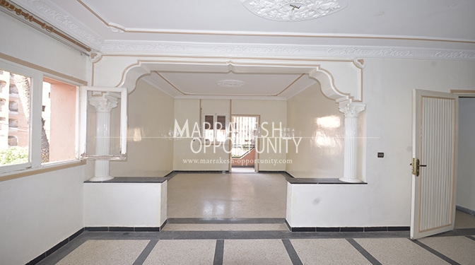 Étage villa en location à Guéliz proche des commerces