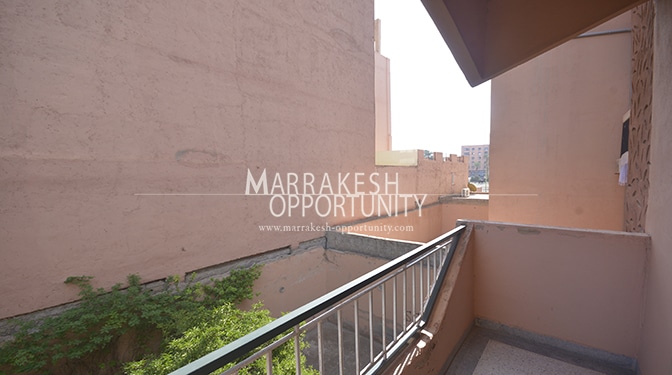 Étage villa en location à Guéliz proche des commerces