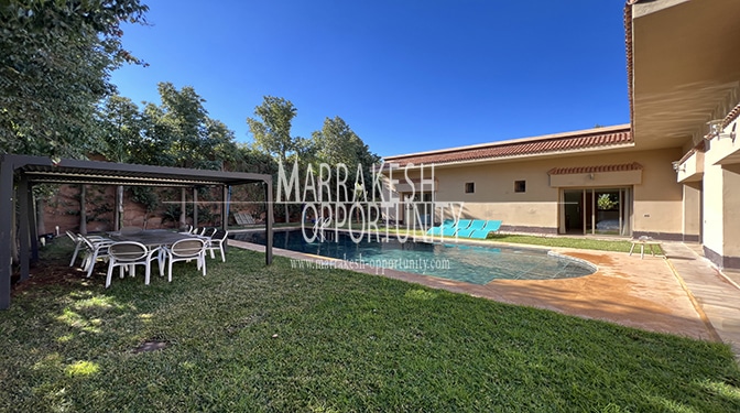 Location villa privée sur la route de Fès