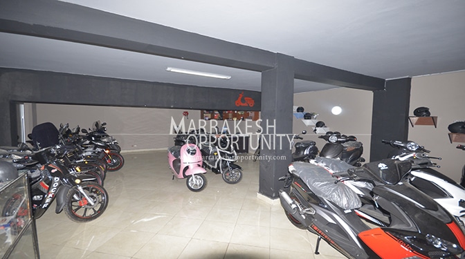 Location magasin au centre de la nouvelle ville de Marrakech