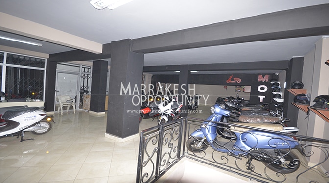 Location magasin au centre de la nouvelle ville de Marrakech