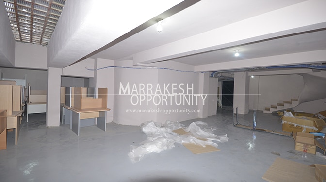 Location magasin au centre de la nouvelle ville de Marrakech