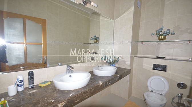 Villa moderne avec vue sur le golf à Marrakech en location