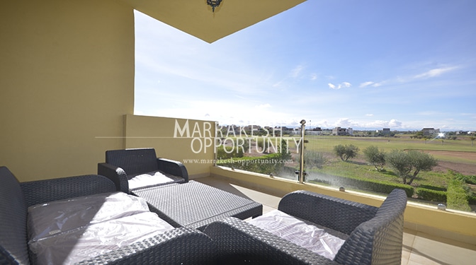 Villa moderne avec vue sur le golf à Marrakech en location