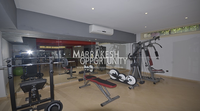 Villa moderne avec vue sur le golf à Marrakech en location