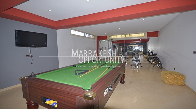 Villa moderne avec vue sur le golf à Marrakech en location