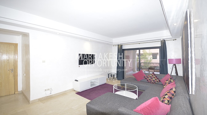 Location appartement de standing au quartier à Marrakech