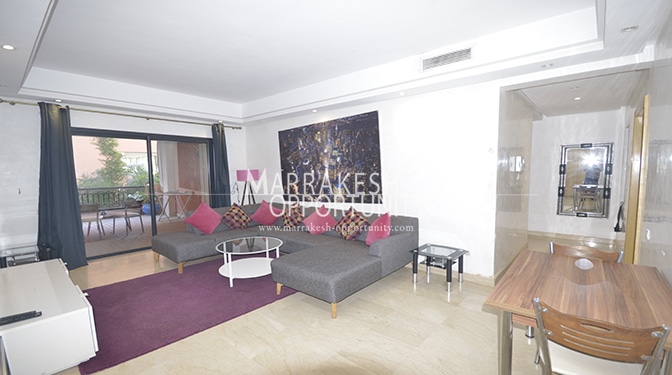 Location appartement de standing au quartier à Marrakech