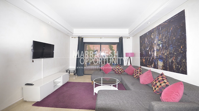 Location appartement de standing au quartier à Marrakech