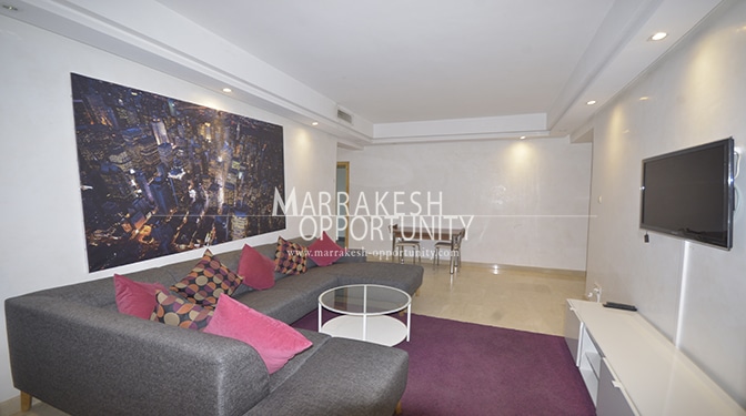 Location appartement de standing au quartier à Marrakech