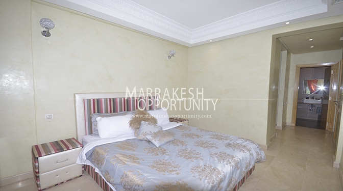 Location appartement de standing au quartier à Marrakech