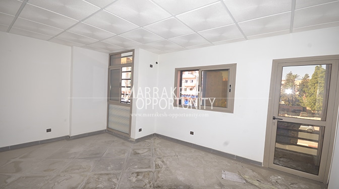 Bureau idéalement situé à Guéliz pour activité commerciale