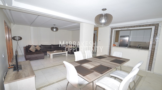 Location appartement meublé au centre de Guéliz