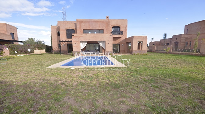 Location villa moderne au sein d&rsquo;une résidence sécurisée