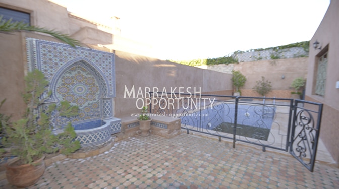 Vente villa de charme à Targa Au Centre de Marrakech