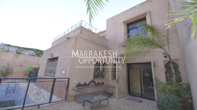 Vente villa de charme à Targa Au Centre de Marrakech