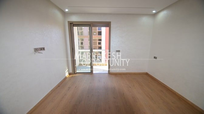 Appartement vide en location au cœur de Marrakech Guéliz