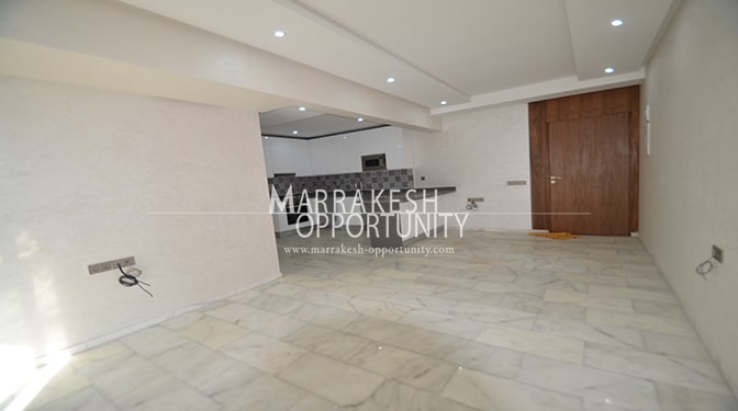 Appartement vide en location au cœur de Marrakech Guéliz