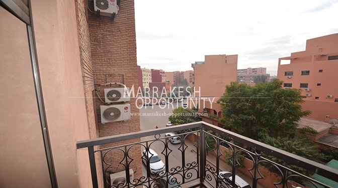 Location appartement vide proche du lycée Victor Hugo guéliz