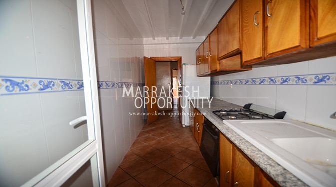 Location appartement vide situé au cœur de la ville