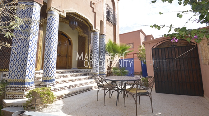 Location Villa situé sur la route de casa