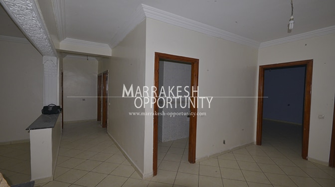 Location appartement vide sur la route de casa