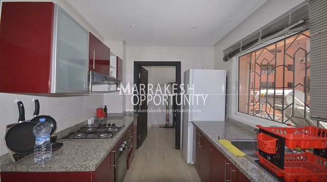 À louer appartement proche du lycée Victor Hugo à Marrakech