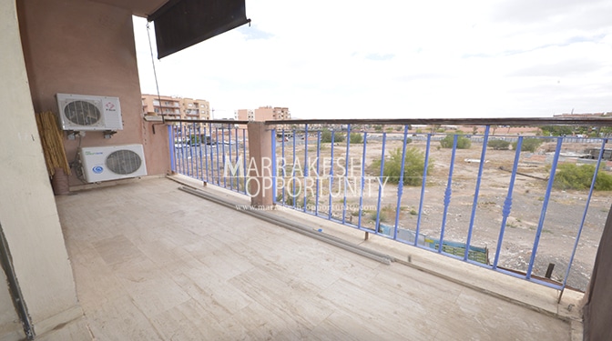 Location appartement idéalement situé sur la route de casa