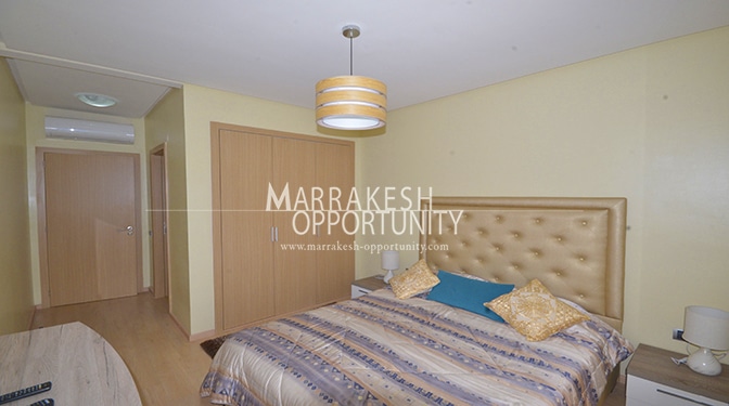 Appartement meublé avec terrasse et piscine à Marrakech