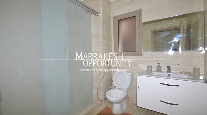 Appartement meublé avec terrasse et piscine à Marrakech