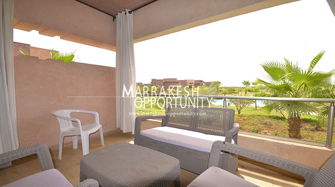 Appartement meublé avec terrasse et piscine à Marrakech