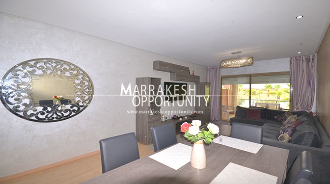 Appartement meublé avec terrasse et piscine à Marrakech