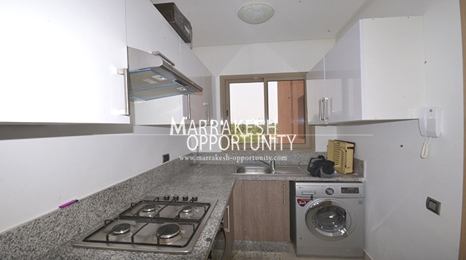 Appartement meublé avec terrasse et piscine à Marrakech